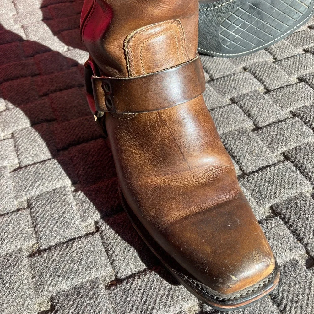 Used 8.5 FRYE mid calf biker boot - Picture 6 of 6